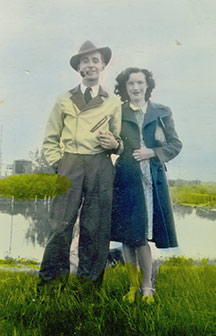 A New Canadian Couple.